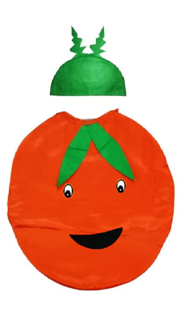Urika Fruits and vegetable fancy Dress costume for Kids Costume Wear cutout (Tomato Free Red) (B0D81CSFRV) Amazon Price History, Amazon Price Tracker