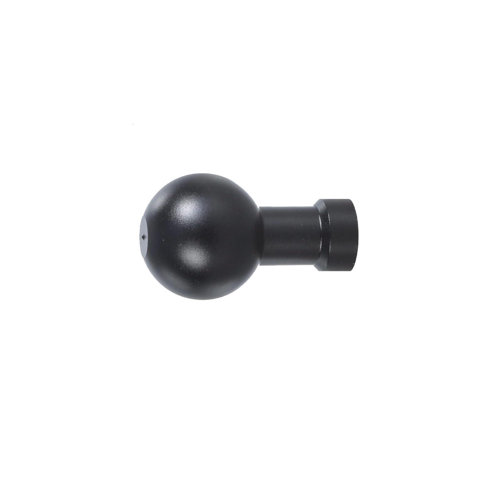 Maxtonser 17mm Ball Head 1/4 Screw Adapter Aluminum Motorcycle Phone Holder Adapter Simple Installation for Phone Mounts & Tripods
