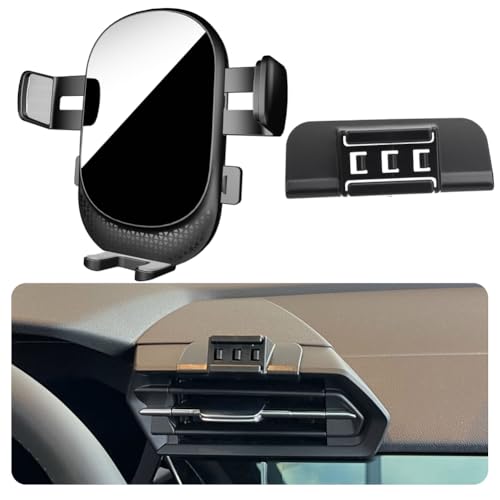 MikeHam Car Phone Holder for Audi A3/S3/RS3 Auto Accessories [Only for Audi 2022-2025 A3 / S3 / RS 3] [Auto Lock Hands Free Cell Phone Mount Car fits for iPhone & All Smartphones]