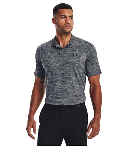 Polo UA Performance 3.0 Under Armour anti-transpirant stretch gris