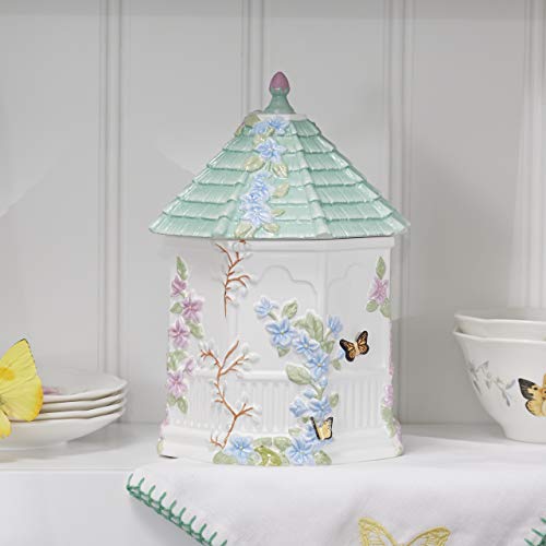 Lenox Butterfly Meadow Figural Gazebo Cookie Jar, 10-Inch, White #TOP3