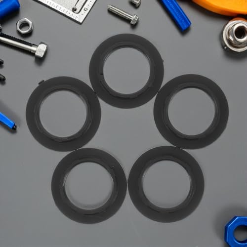 Gadpiparty 50Pcs Black Plastic Lamp Shade Collar Rings E12 E14 Threaded Retainer Adapter 32/33Mm Diameter Lamp Socket Holder for Ceiling and Table Light Fixtures - Image 4