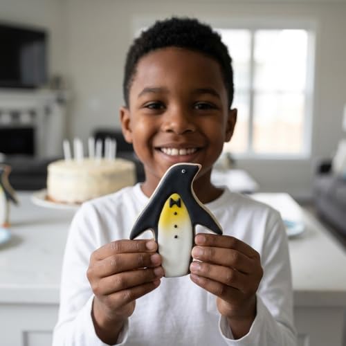 Product Image of the Ann Clark Penguin Cookie Cutter 5' Made in USA