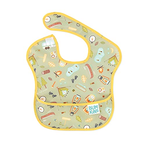 Bumkins Bibs for Girl or Boy, SuperBib Baby and Toddler 6-24 Mos,...