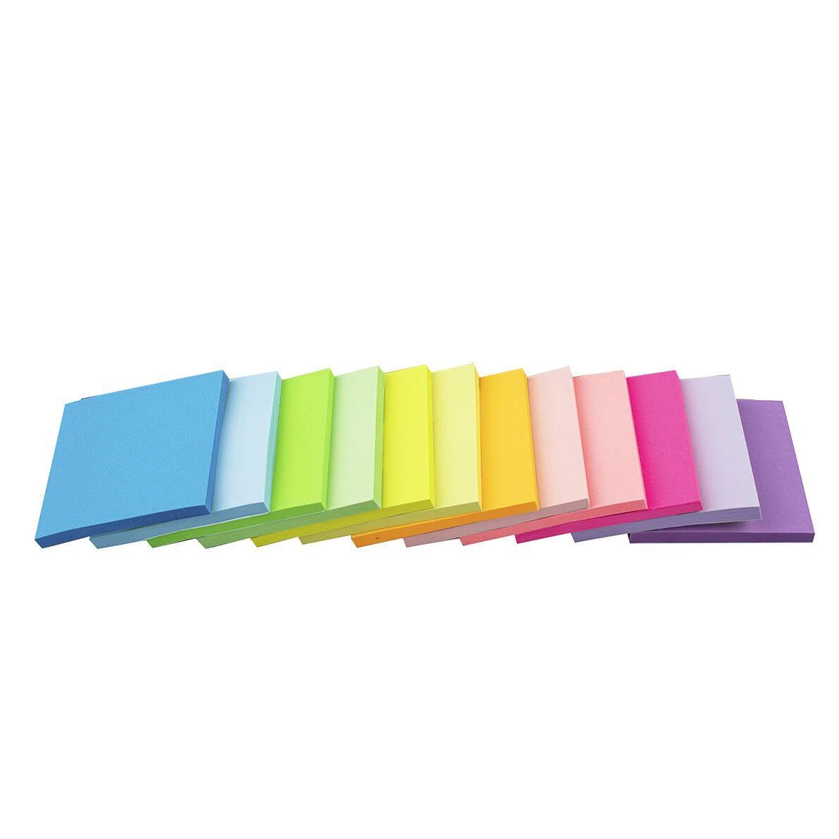 Photo 1 of (12 Pads) Sticky Notes 3x3 Inches,Bright Colors Self-Stick Pads