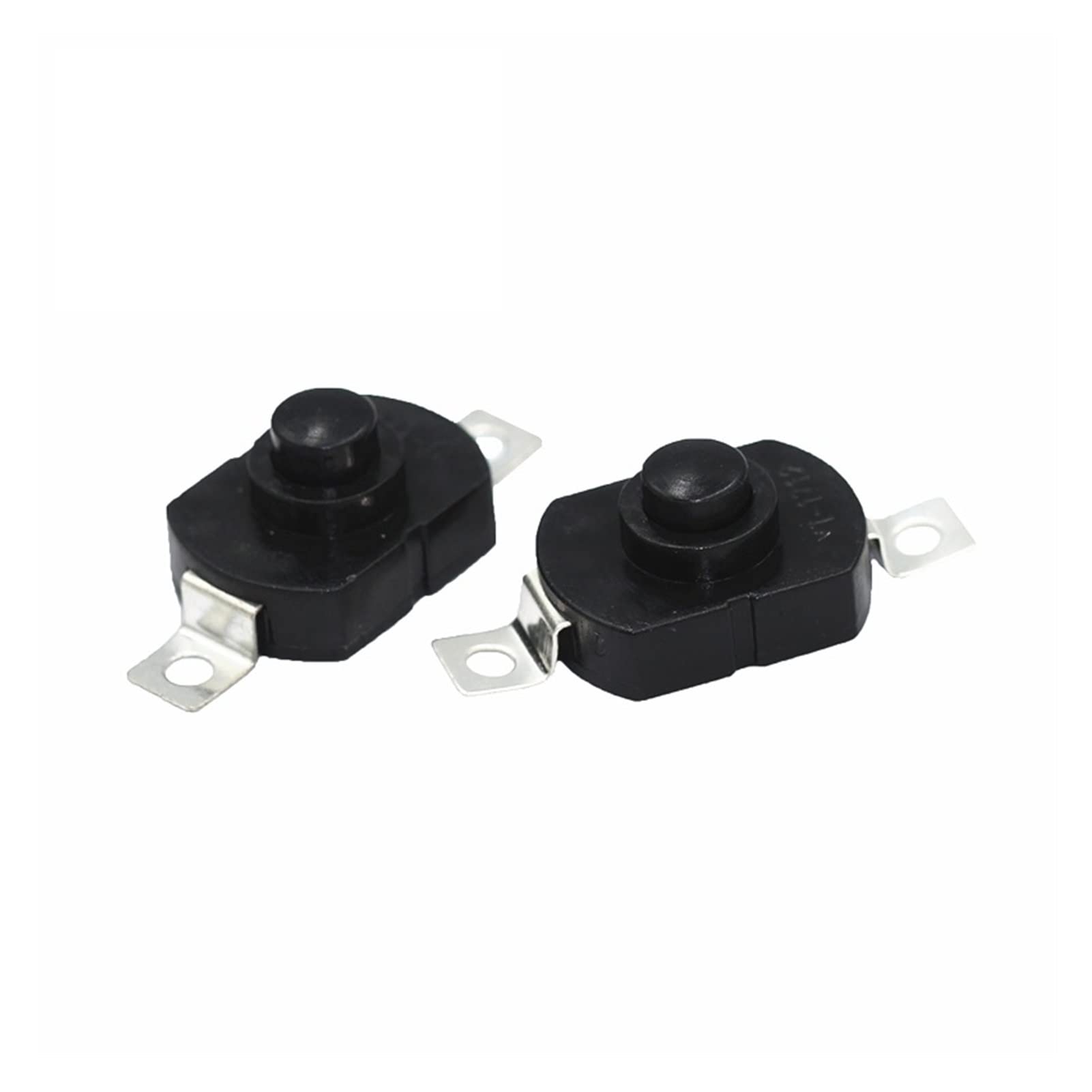 FQJYXWEWL Replacement Parts microswitch 100PCS Push Button Switch 1712KD 30V 1A Flashlight Switch Lock 17 * 12 * 9.5mm Table lamp Switch Flashlight Button Switch ON-Off