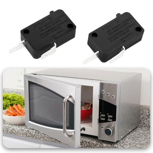 EMSea 5 Stück Ersatzteil für Mikrowellentürschalter KW3AT-16 16 A 125 VAC 10 A 30 VDC (3 X Normalerweise Offener Und 2 X Normalerweise Geschlossener Schalter)