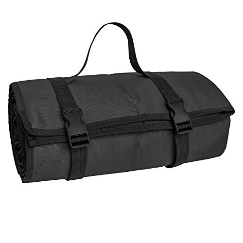 MYDAYS Tactical Roll Up Padded Shooting Mat,Non-Slip Durable Shooting Rest Hunting Accessories,Hunting Mats for Shooters Khaki Large