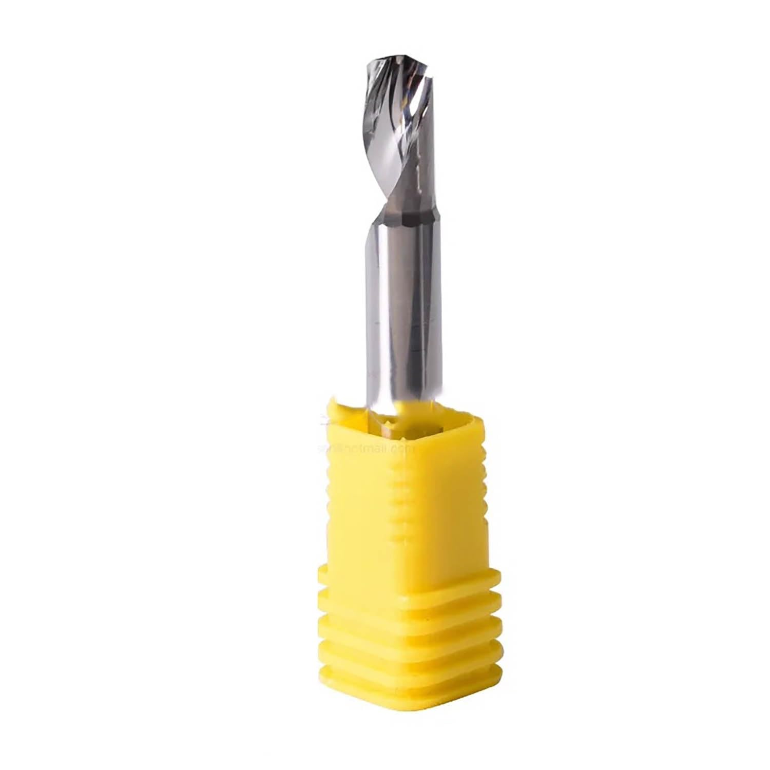 3,175/4/6mm Schaft Aluminium Legierung Fräser CNC Router Gravur Bit Eine Flöte Spirale Schaftfräser schneiden Werkzeug(6x6x17x50)