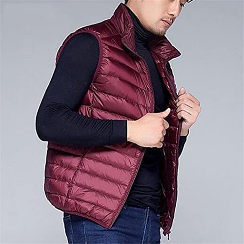 Chaleco de plumón de pato blanco para hombre en 6 colores 2