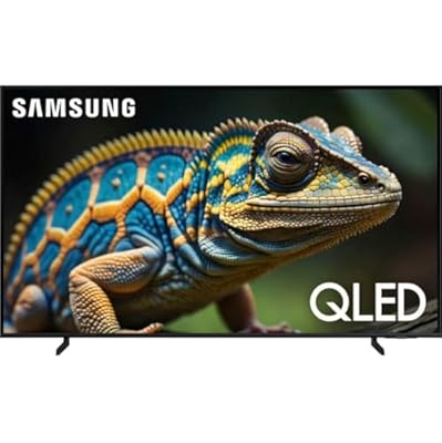 SAMSUNG 55-Inch Class QLED 4K Q60D Series Quantum HDR Smart TV w/Object Tracking Sound Lite, Motion Xcelerator, Slim Design, Gaming Hub, Alexa Built-in (QN55Q60D, 2024 Model)