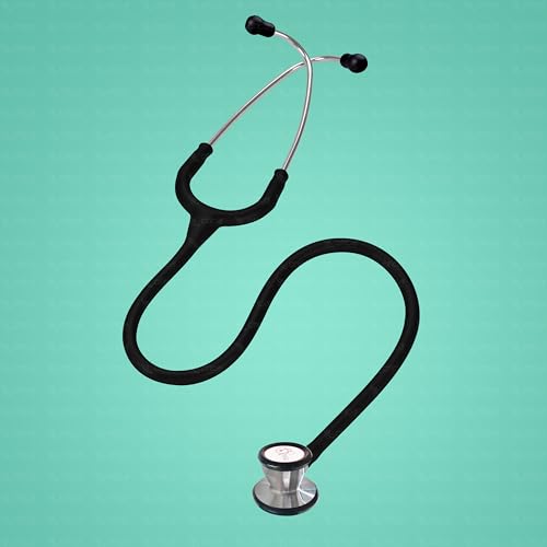 Image of OTICA Pediatric Stethoscope - Dual-Head Stainless Steel Chestpiece with Tunable Diaphragms, 29 inch Tube, Soft Ear Tips - Medical Stethoscope for Children, Infants & Neonatal Use (Pink)