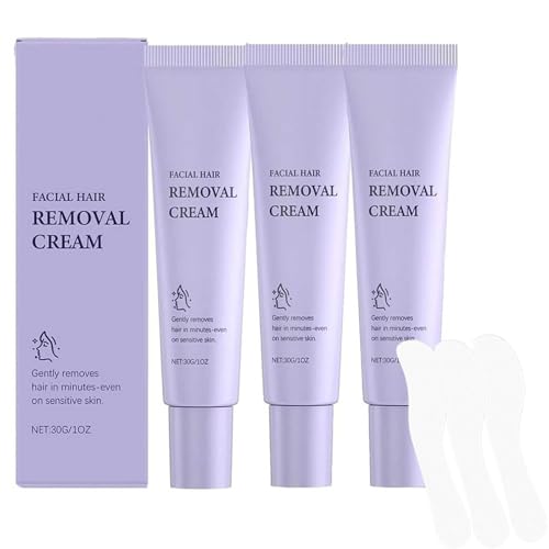 Crema Depilatoria Facial Hydrateology, Suave e Indolora, Depilatorios Faciales y Corporales - Sin Irritación para Zonas Sensibles de Mujeres, Piel Suave y Sin Barros (3)
