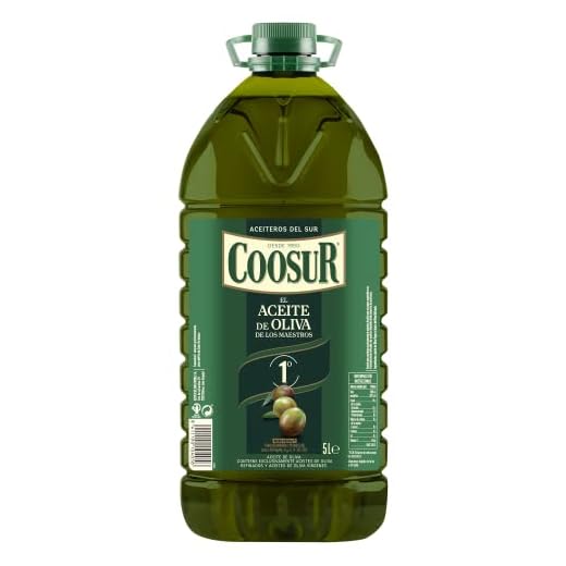 COOSUR Aceite de Oliva - Libre de alérgenos - Garrafa 5 L