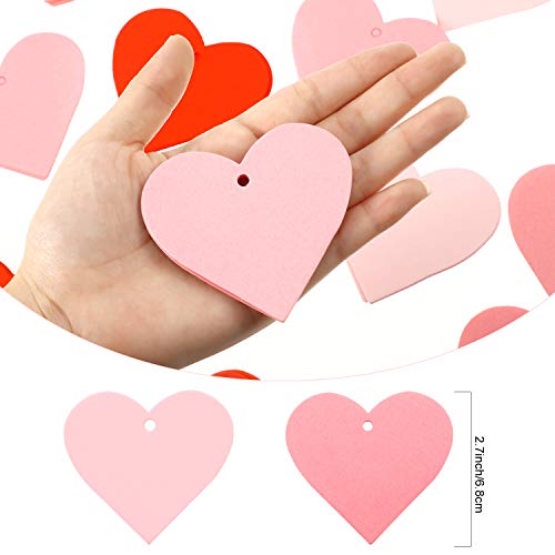 Confettis coeur Saint Valentin pour une décoration de table de mariage poétique - 2