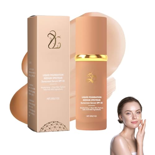 Base Maquillaje Coreana,Infinite Love Maquillaje,Base De Maquillaje Que Cambia De Color SPF 50,Base Maquillaje Antiedad,Duradera Para Corrector Antiedad Hidratante (30ml)