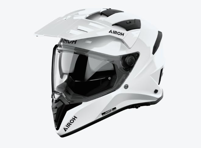 OMOLOGAZIONE ECE 22-06 AIROH BANDIT COLOR WHITE GLOSS M
