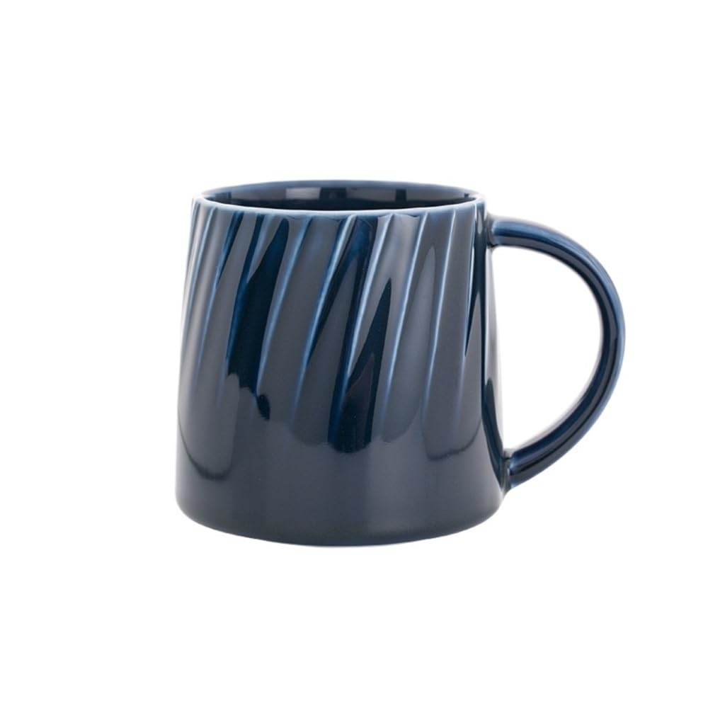 Tasse à café en céramique émaillée colorée NEBE au fini artisanal