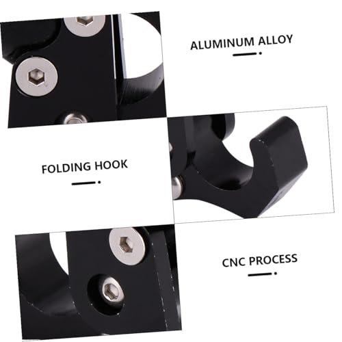 Ganchos de aluminio para motocicleta accesorios de casco y soporte para electromóvil 3