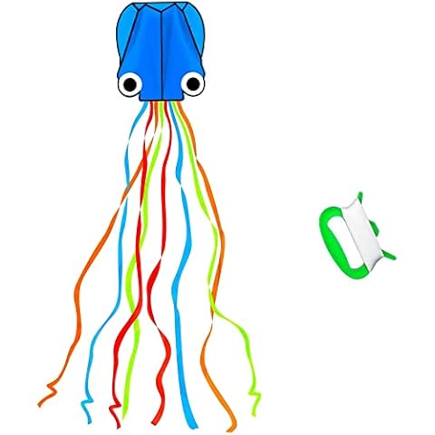 Large Rainbow Octopus Kite for All Cover