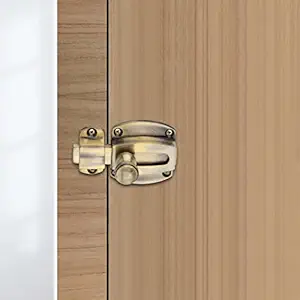 Sardar Brass Antique Door Latch| Baby Latch Lock| Sliding Latch Lock|Tower Bolt for Home, Office, Kitchen, Bathroom