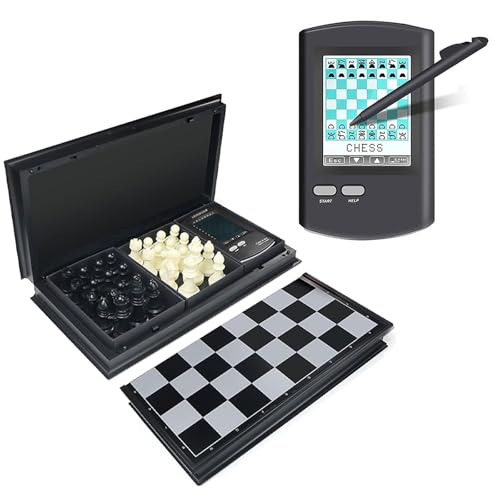 Échiquier électronique portable tactile : mémorisez 220 parties de maîtres sans aucun livre