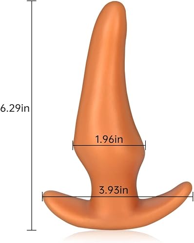 Miniatura 4 de Tapones anales suaves, masturbador, tapón de silicona líquida con base de seguridad, consolador anal dorado, dilador de vagina, expansor anal,