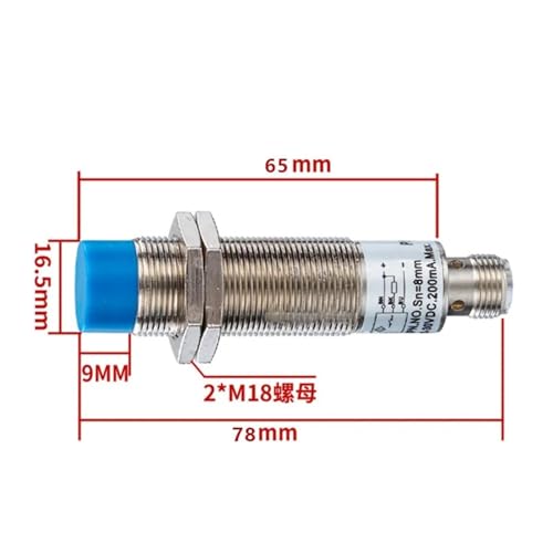 Capteur de proximité métallique M18 résistant aux vibrations NC - 7