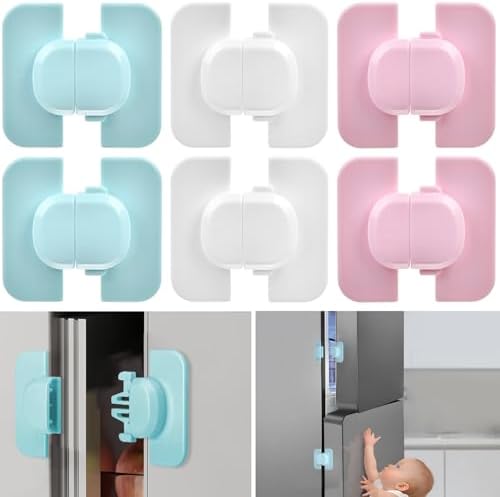 Chiudi Cassetti Bambini Blocca Cassetti Per Bambini - 2 Pezzi | Sicurezza Per Frigoriferi, Armadi E Elettrodomestici | Adesivo Forte Chiudi Sportelli Per Bambini - Foto 7