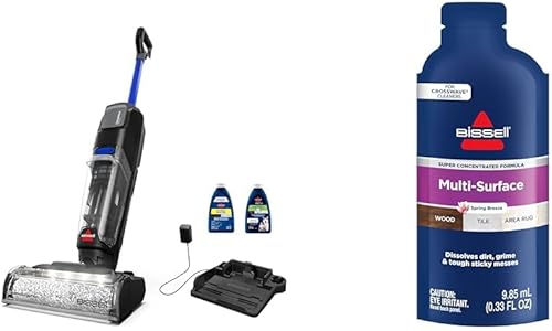 Miniatura 9 de Bissell Crosswave Cordless Plus, Aspiradora húmeda y seca inalámbrica con faros FurFinder + Fórmula multisuperficie súper concentrada para