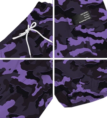 Image of SANGTREE Girls & Womens Printing Cargo Jogger Pants,6 Years - Women 2XL