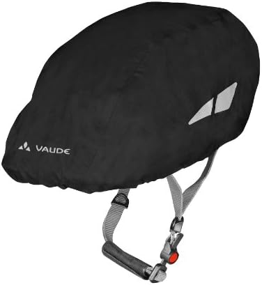 VAUDE Helmet Rain Cover, Black, One Size