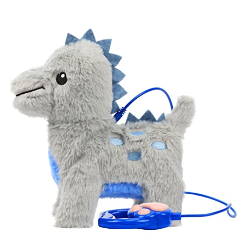 Hopearl Walking Dinosaur Interactive Electronic Pet Singing Toy Remote Control Leash Animated Musical Nodding Roar Wagging Tail Touch Recognition Gift For Toddlers Birthday, 9'' #TOP7