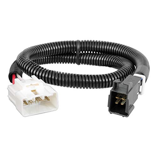 Curt 51455 Quick Plug Electric Trailer Brake Controller Wiring Harness, Select Toyota Tacoma, Tundra , Black #TOP4
