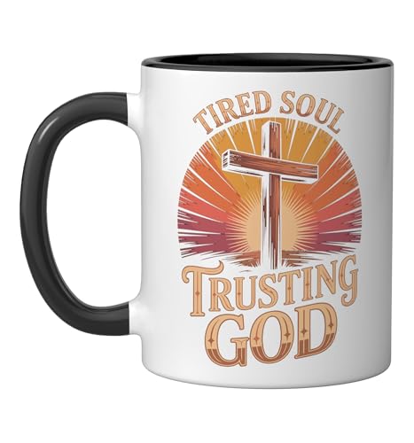 Tired Soul Trusting God Gospel Faith Bible Verse Christian Ceramic