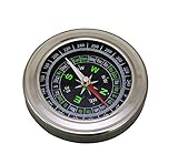Tamaño: 7,6 cm. Amazing India Online Brújula magnética direccional de Acero Inoxidable para Feng Shui/Travel (Negro)