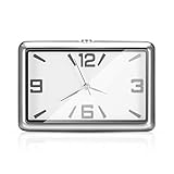 ▶ Portátil. El reloj para auto de 1.89 * 1.26 * 0.31 'posee un tamaño pequeño y un peso liviano, lo cual es conveniente para los usuarios. Es portátil y compacto.