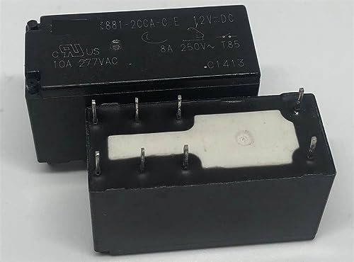 Relé de 8 pines 5VDC y 12V para reparar placas electrónicas