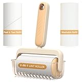2-in-1 Lint Roller for Pet Hair...