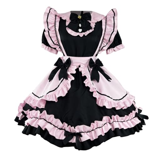 Robe gothique de qualité supérieure en coton avec nœud élégant - 4