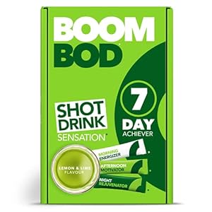 Boombod Weight Management Shot Drink, Glucomannan, High Potency, Diet and Exercise Enhancement, Keto and Vegan Friendly, Sugar and Aspartame Free, Gluten-Free – Lemon Lime Flavour…