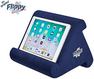 Flippy Multi-Angle Soft Pillow Lap Stand for iPads, Tablets, eReaders, Smartphones, Books, Magazines