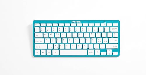 Celly, Tastiera Con Mouse Linea Pantone, Tastiera E Mouse Wireless, Tastiera Con Comandi Multimediali E Design Sottile, Mouse Con Silent Click E Dongl