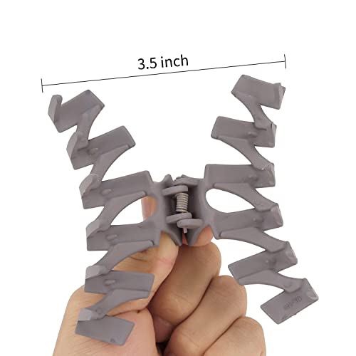 Supoo 4Pcs Hair Clips 4.7" Big Hair Claw Clips Variety Pack Claw Clips For Thick Hair Strong Hold Claw Hair Clips Jaw Clips Cute Large Hair Clips For Curly Hair Aesthetic Hair Styling Accessories #TOP5