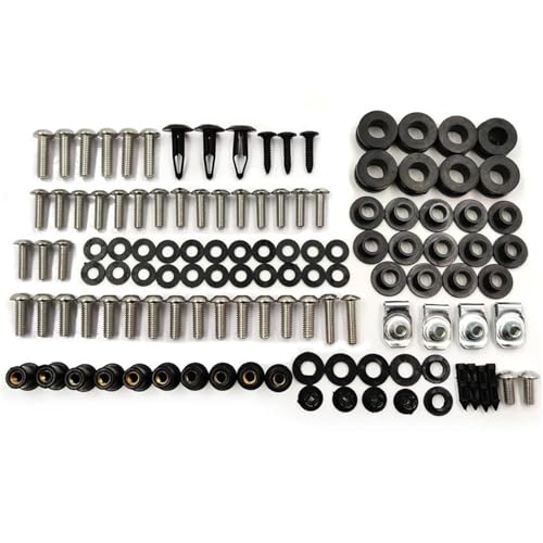 Kit vis carénage Kawasaki Ninja 250 EX250R 2008-2012 boulons