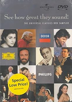 DVD See How Great They Sound - The Universal Classics DVD Sampler Book