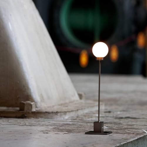 Lámpara de Mesa Táctil Plateada Dimmable Pack 2 miniatura 2