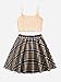 WDIRARA Girl's 2 Piece Cute Outfits Cartoon Print Cami Top and Plaid Skirt Set Multicolored 11-12Y