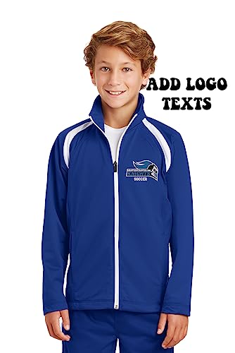 INK STITCH Unisex Kids Youth Yst90 Custom Personalized Embroidery Logo Texts Tricot Track Jackets3