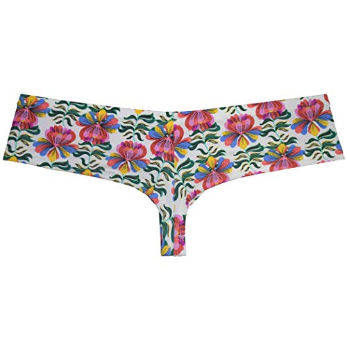 OROCOJUCO Men's Cheeky Briefs Body Boxer Thong Brazilian Bikini Shorts Underwear Skimpy Boxers Trunks3